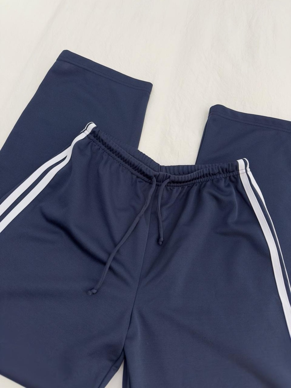 Navy Racing Stripe Sweatpants - Picture 6 of 8